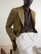Boglioli - Slim-Fit Garment-Dyed Cotton Polo Shirt - Brown
