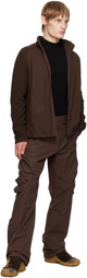 POST ARCHIVE FACTION (PAF) SSENSE Exclusive Brown 7.0 Right Sweatshirt