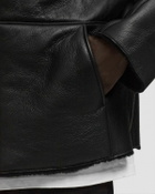 Axel Arigato Angus Shearling Jacket Black Bomber Jackets