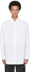 Valentino White & Black Garden Shirt
