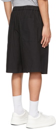 Jil Sander Black Sport Shorts