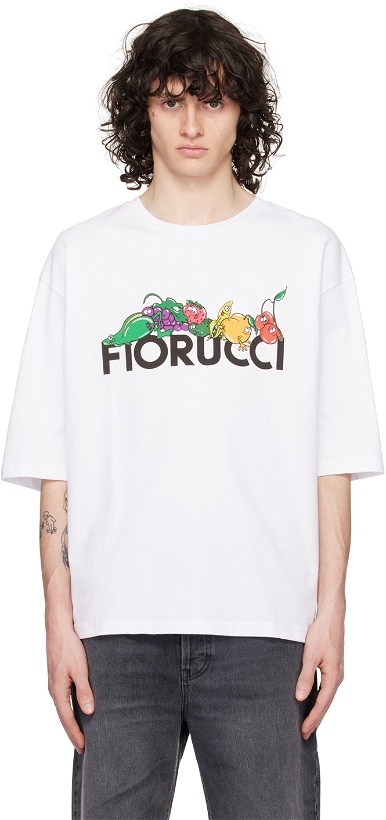 Photo: Fiorucci White Graphic T-Shirt