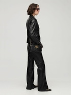 GUCCI - Leather Biker Jacket