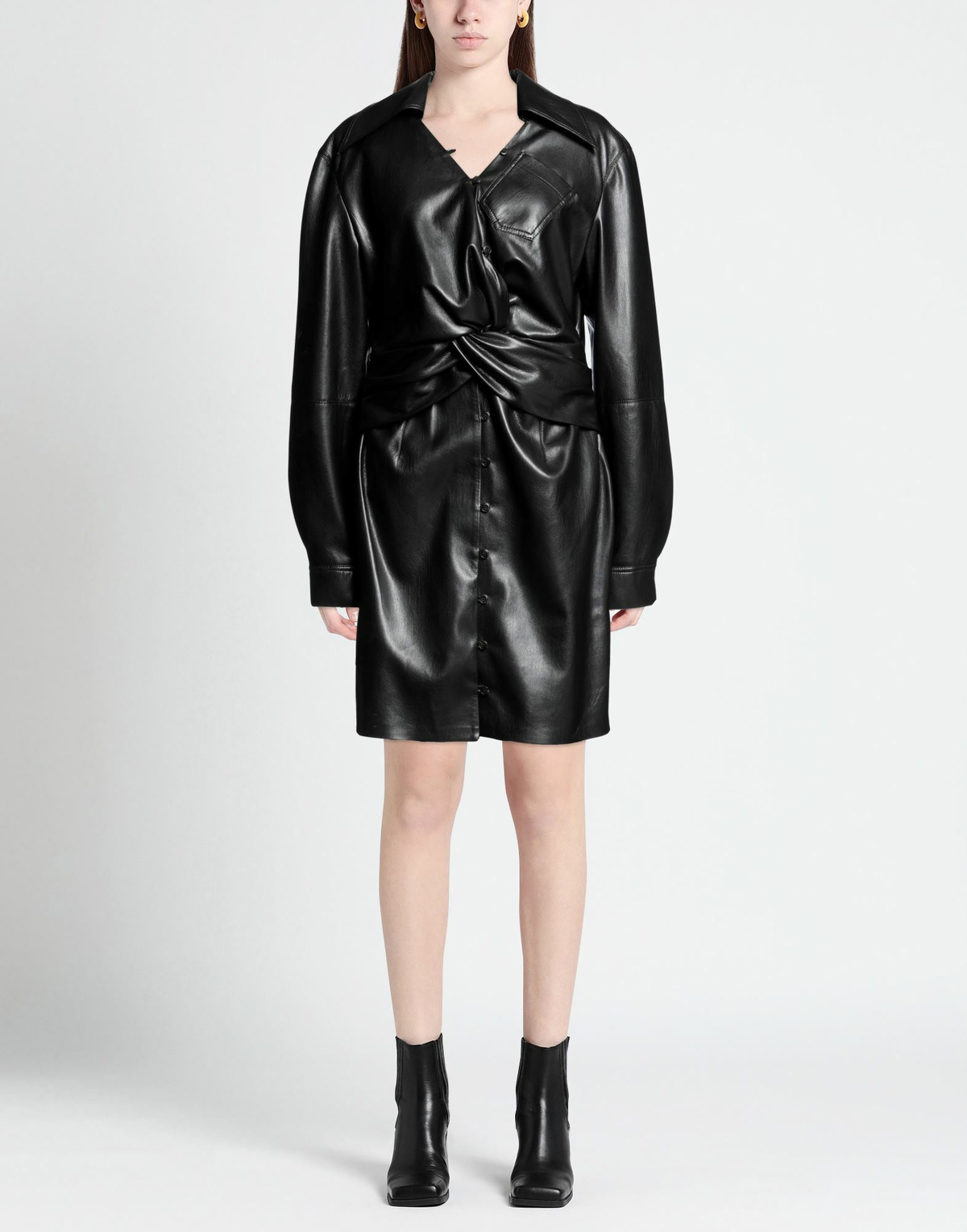Nanushka Womens Mini dress in Black