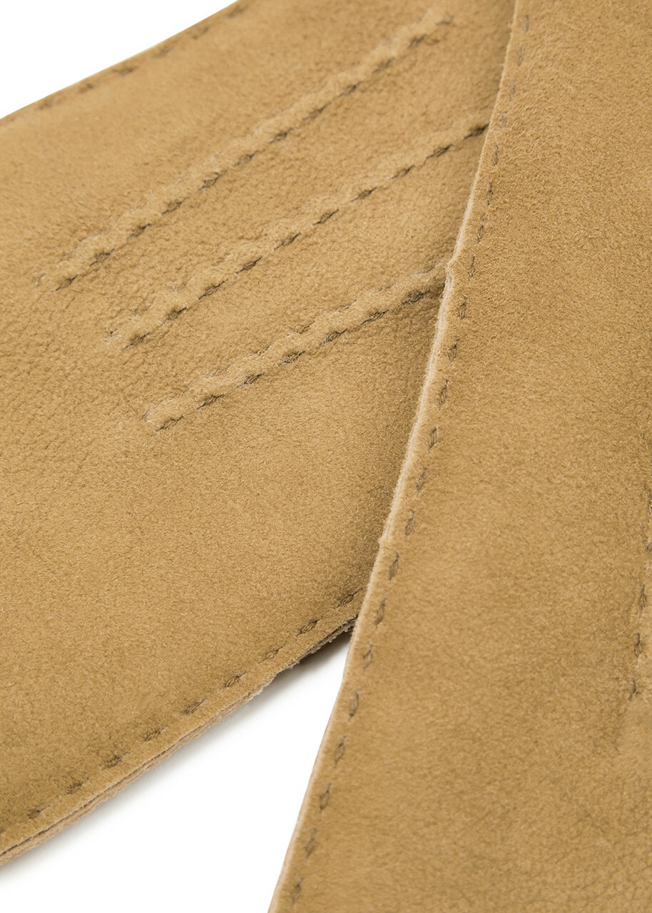 Dents Nancy Suede Gloves Camel