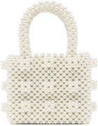 Shrimps Off-White Mini Antonia Bag