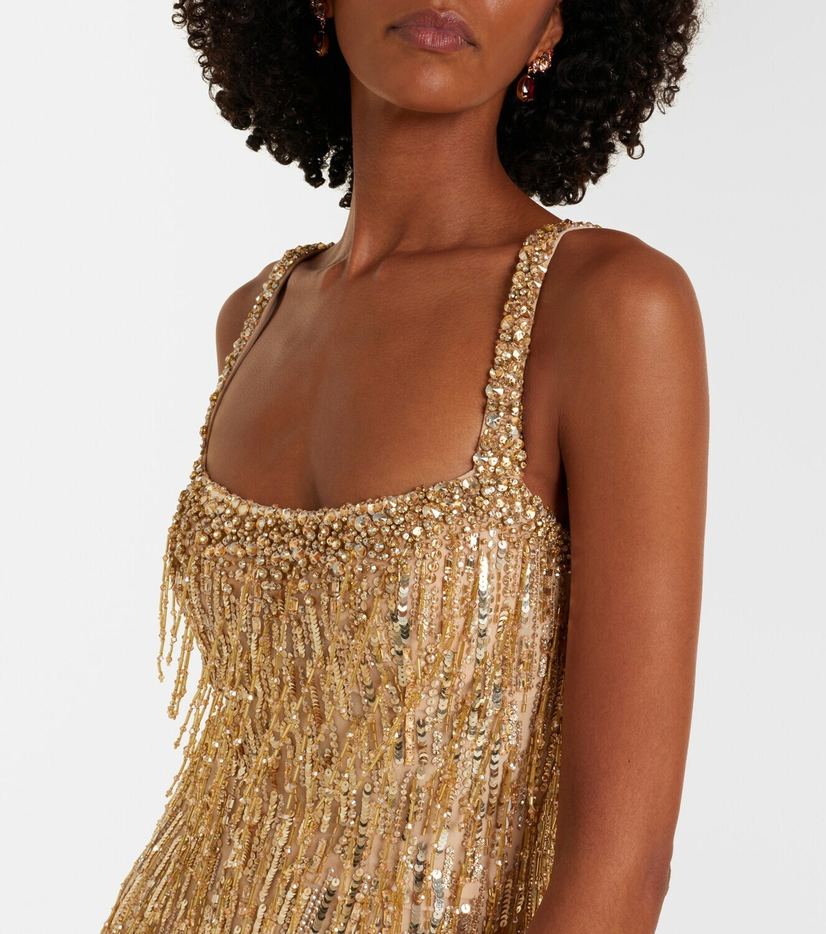 Jenny Packham Fleur sequined gown