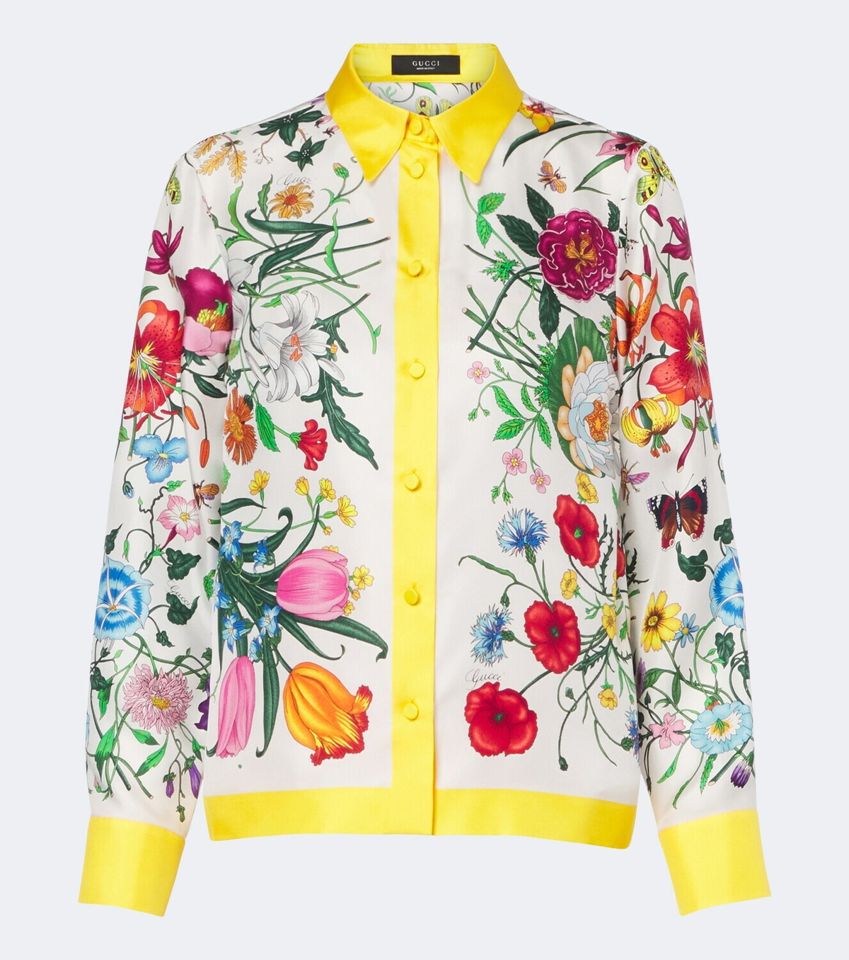 Gucci Gucci Flora silk shirt
