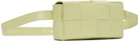 Bottega Veneta Yellow Cassette Belt Pouch