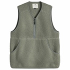 Snow Peak Men's Thermal Boa Fleece Vest in Grey