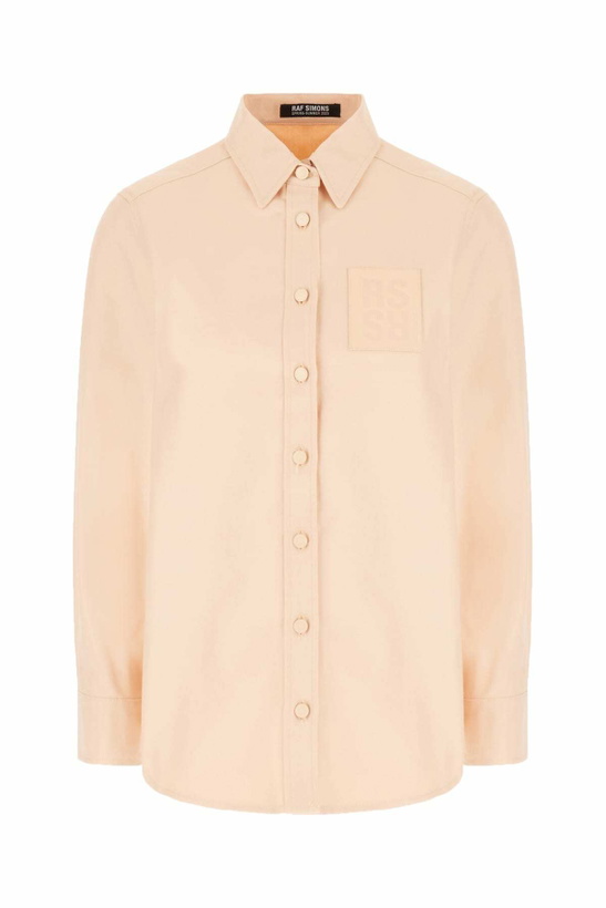 Photo: Raf Simons Pastel Pink Piquet Shirt