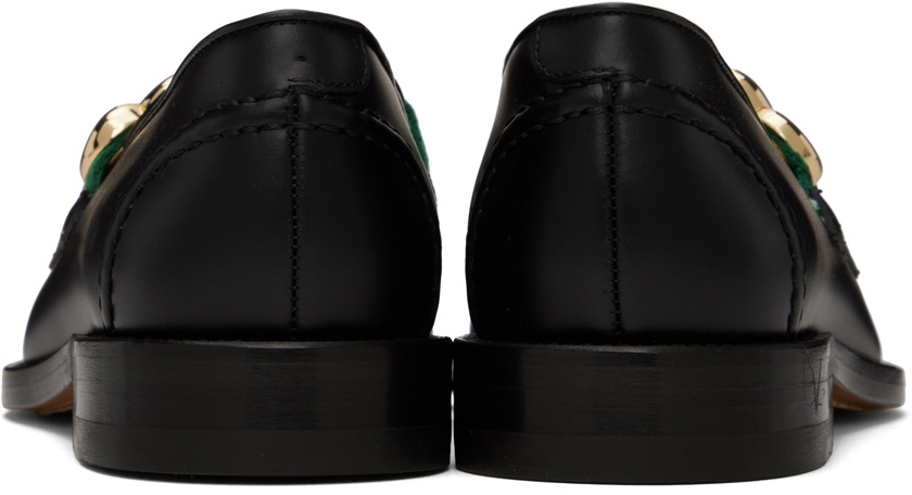 Casablanca Black Heart Loafers