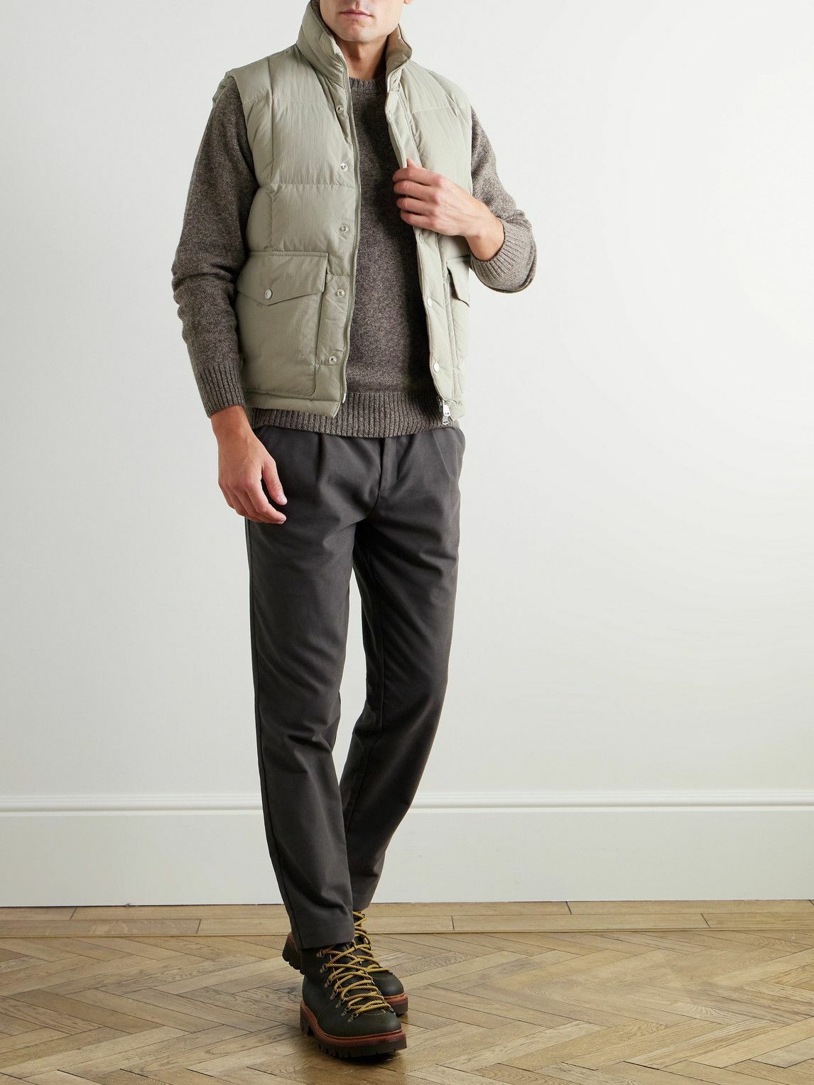 Valstar - Oliver Quilted Shell Down Gilet - Gray