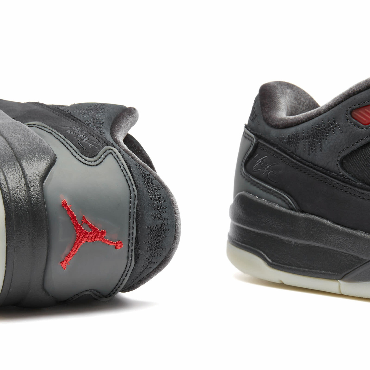 Air Jordan Flight Court SP Sneaker in Black/Red/Noir