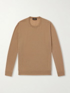 Slowear - Zanone Cashmere-Blend Sweater - Brown