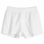 Fruity Booty Women's Poplin Boxers in White