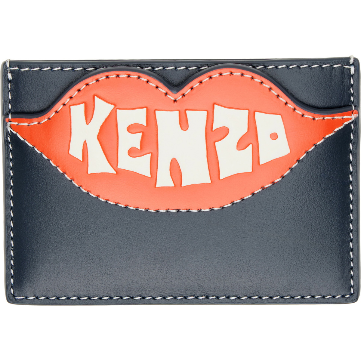 Kenzo Navy Kenzo Paris 'KENZO Loves' Card Holder