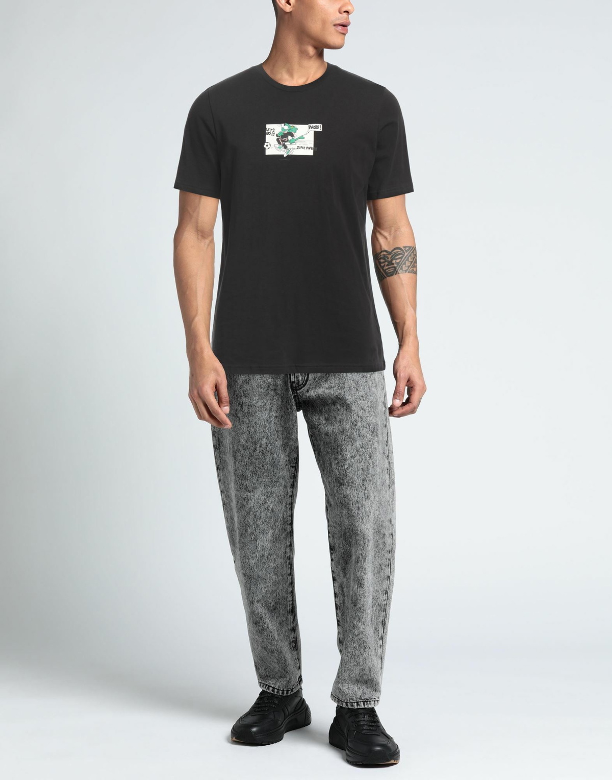 Puma Mens T-shirt in Black