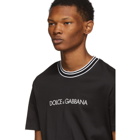 Dolce and Gabbana Black Bird of Paradise T-Shirt