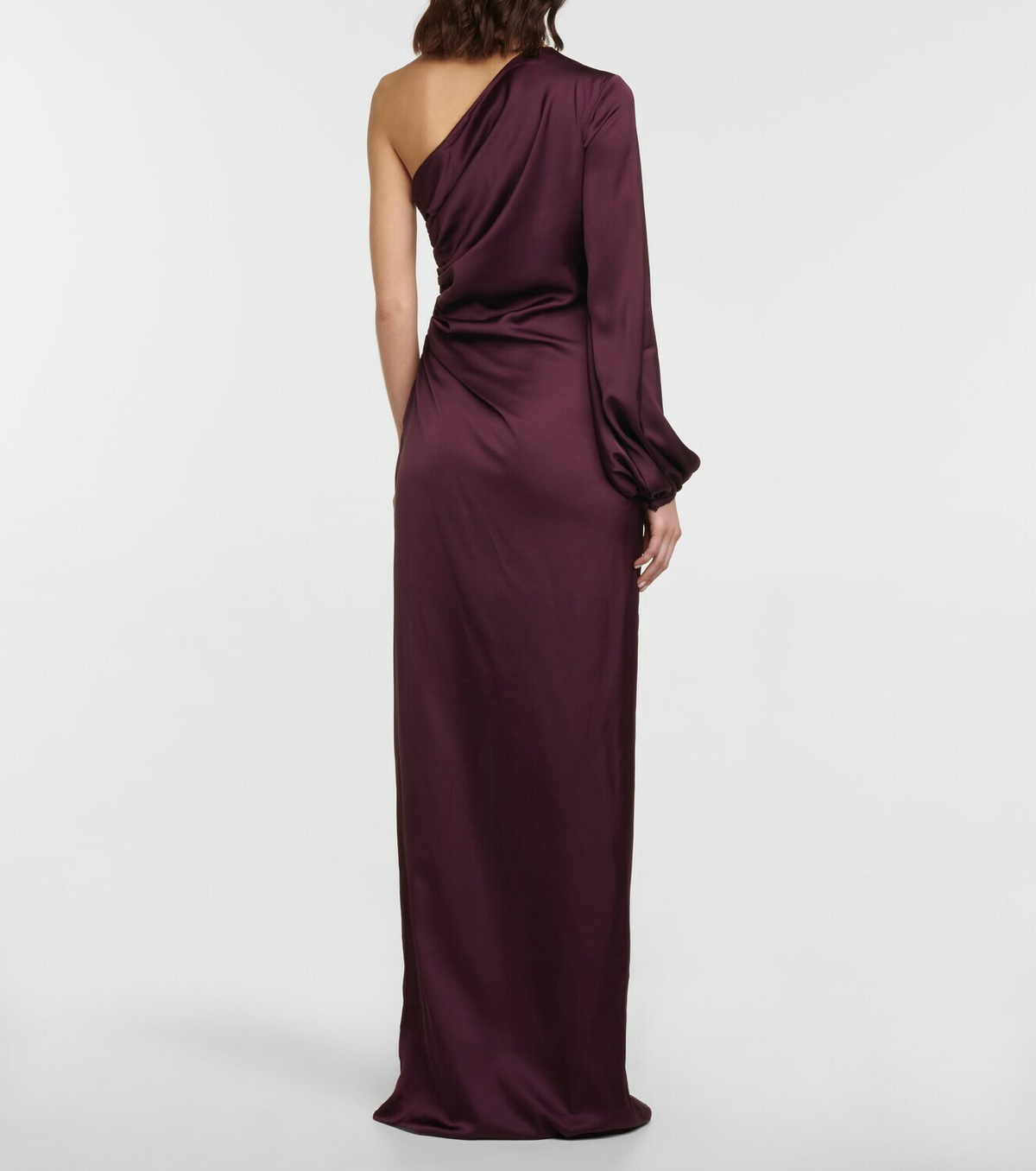 Safiyaa Helena one-shoulder maxi dress Safiyaa