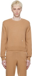 Sporty & Rich Tan Itzel Sweater