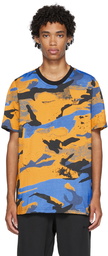 adidas Originals Yellow & Blue Graphic T-Shirt