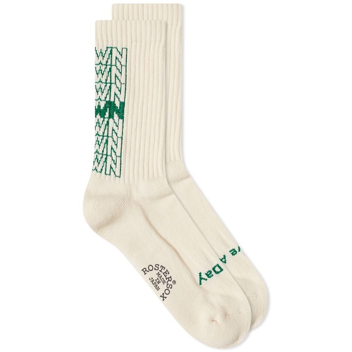 Photo: Rostersox Slow Down Socks in Green