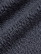 Mr P. - Textured-Cashmere Polo Shirt - Black
