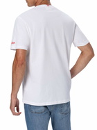 MC2 Saint Barth Man Cotton T-shirt With Montecarlo Placed Print And Embroidery