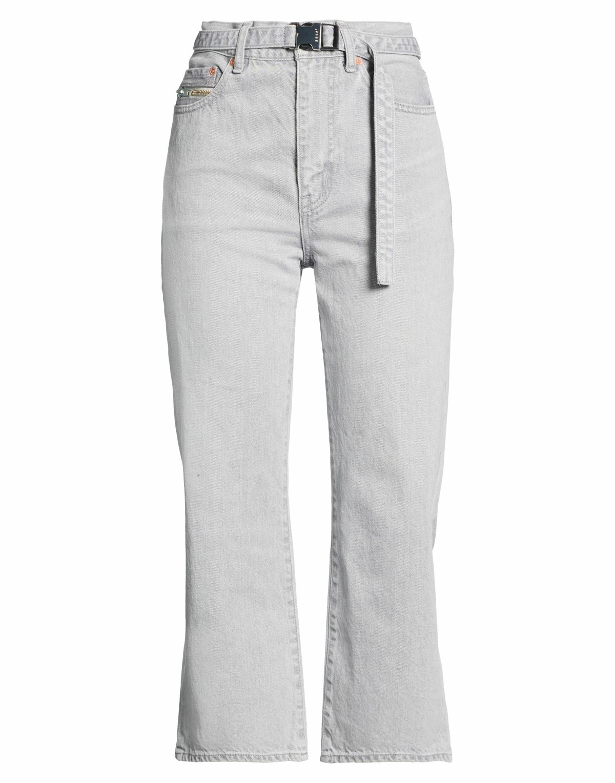 Sacai Womens Jeans in Grey