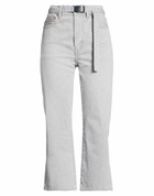 Sacai Womens Jeans in Grey
