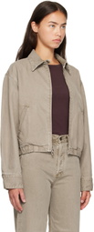 AGOLDE Beige Nile Jacket