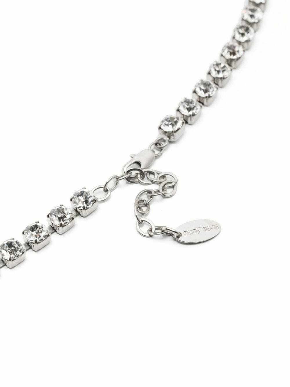 ネックレス・ペンダント forte forte FW25 NECKLACE (14184 0088) Forte Forte crystal-embellished Necklace | Silver | FARFETCH