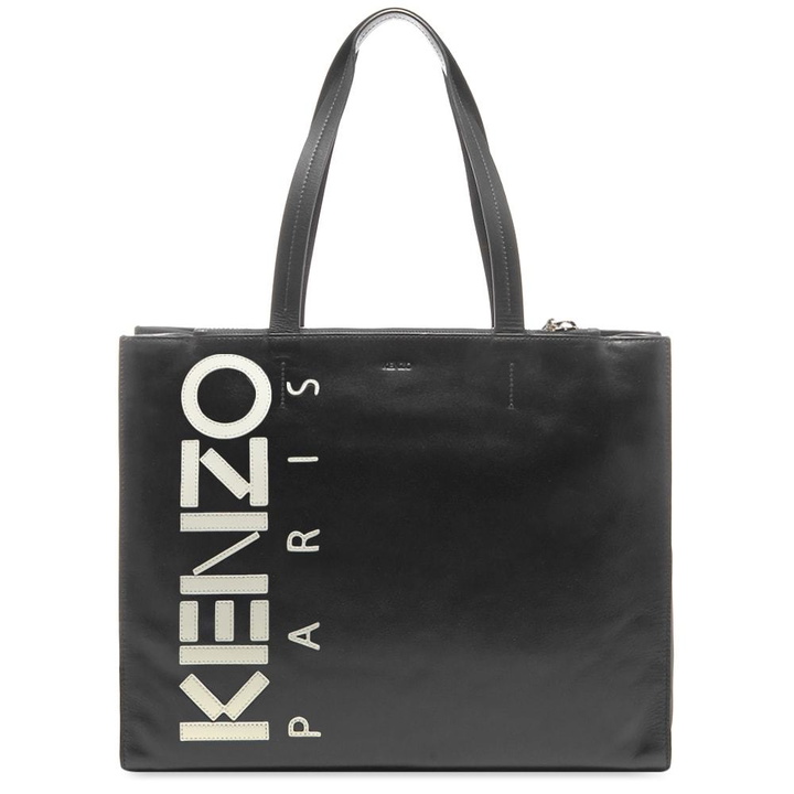 Photo: Kenzo Leather Logo Shopper