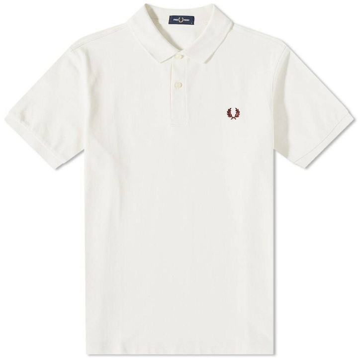 Photo: Fred Perry Authentic Men's Plain Polo Shirt in Ecru