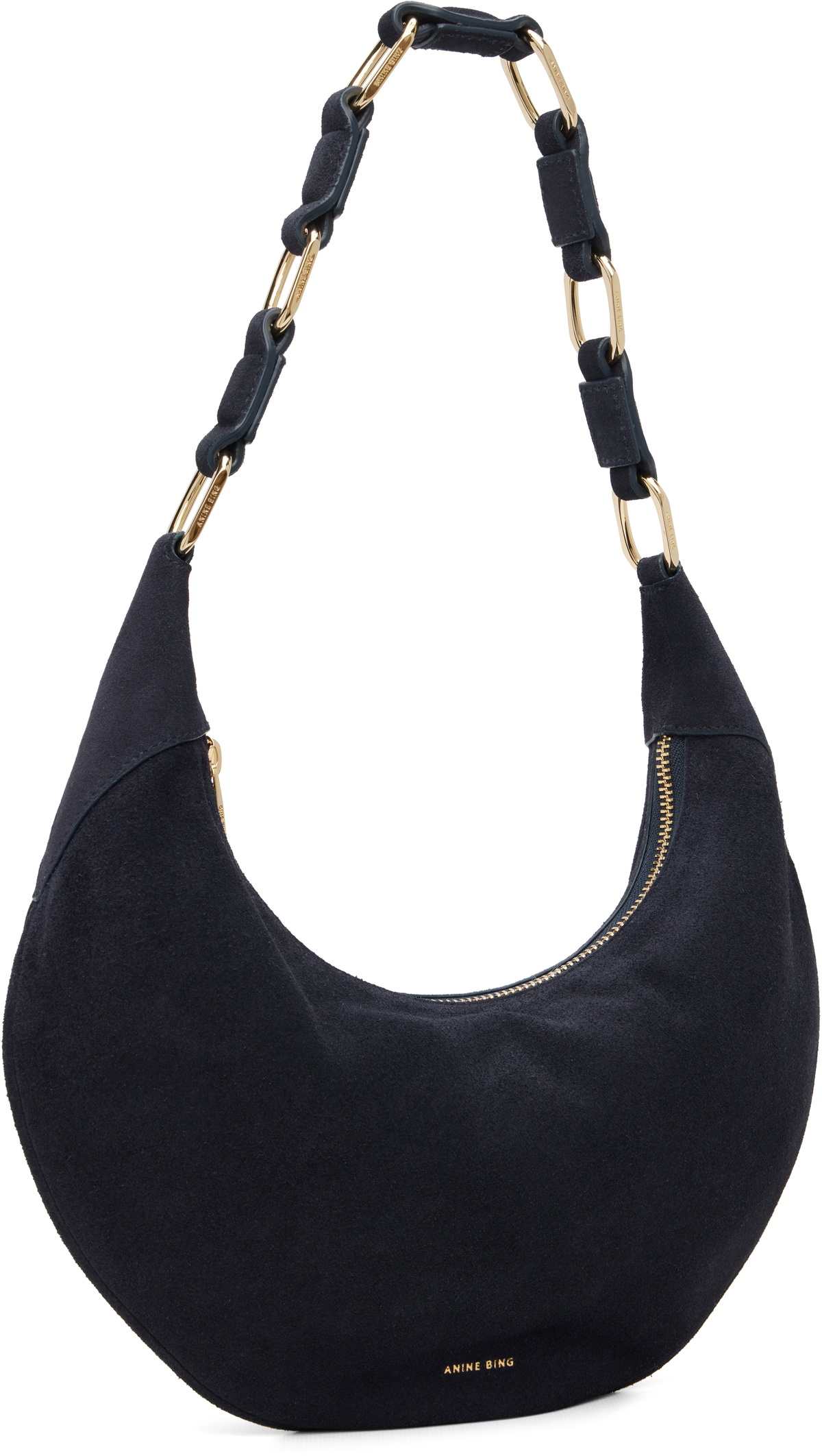 ANINE BING Navy Kate Bag