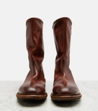 Prada Leather mid-calf boots