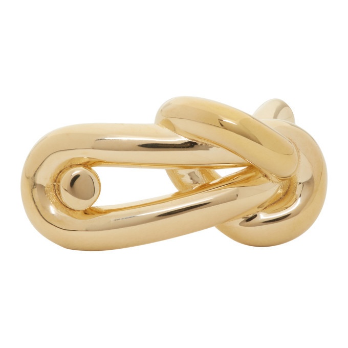 Photo: Bottega Veneta Gold Knot Ring