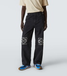 Loewe Anagram wide-leg jeans
