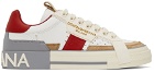 Dolce & Gabbana Custom 2.Zero Calfskin Low-Top Sneakers