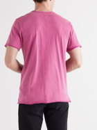 Rag & Bone - Miles Organic Cotton-Jersey T-Shirt - Pink