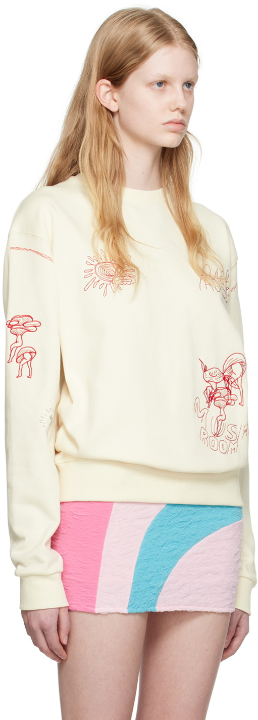 Andersson Bell Off-White Mushroom Sweatshirt
