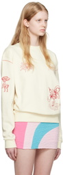 Andersson Bell Off-White Mushroom Sweatshirt