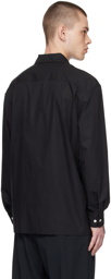 LEMAIRE Black Twisted Shirt