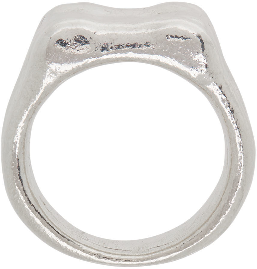 Our Legacy Silver Knochen Ring