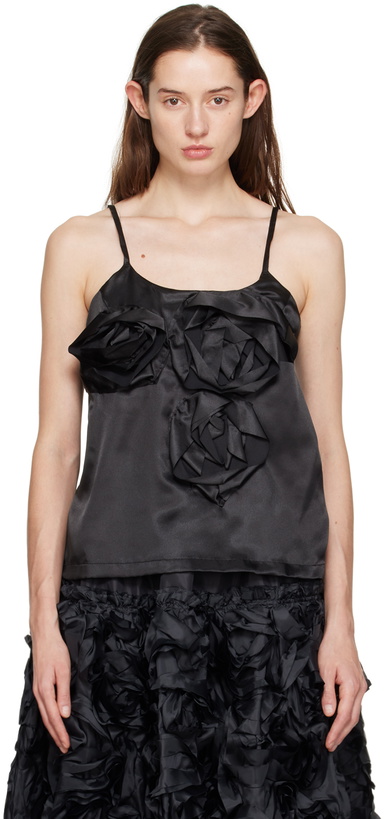 Photo: Comme des Garçons Comme des Garçons Black Rosette Camisole