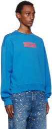 Off-White Blue Emotion Arrow Sweatshirt
