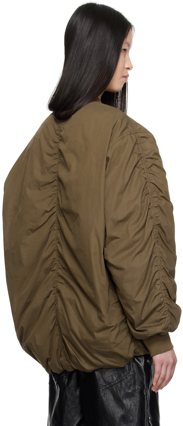 Isabel Marant Etoile Khaki Coleen Bomber Jacket
