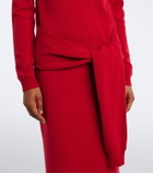 Moncler Wool and cashmere turtleneck sweater