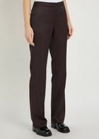 Our Legacy Poise Straight-leg Trousers Dark Brown